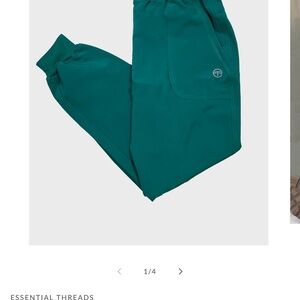Emerald Jogger Pants Scrub bottoms Size medium